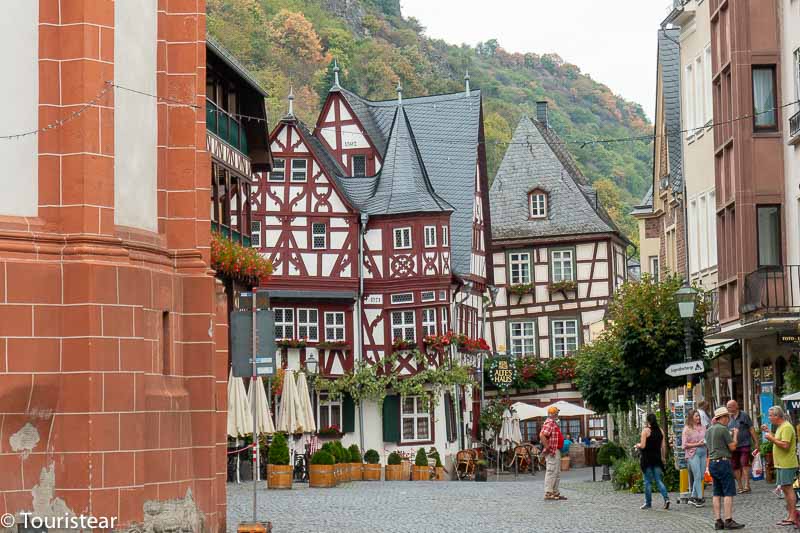 Bacharach route through the Mosel, Germany