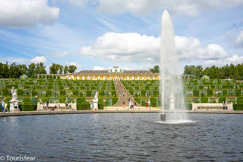 Palacio y jardines Sanssouci en Potsdam, Alemania