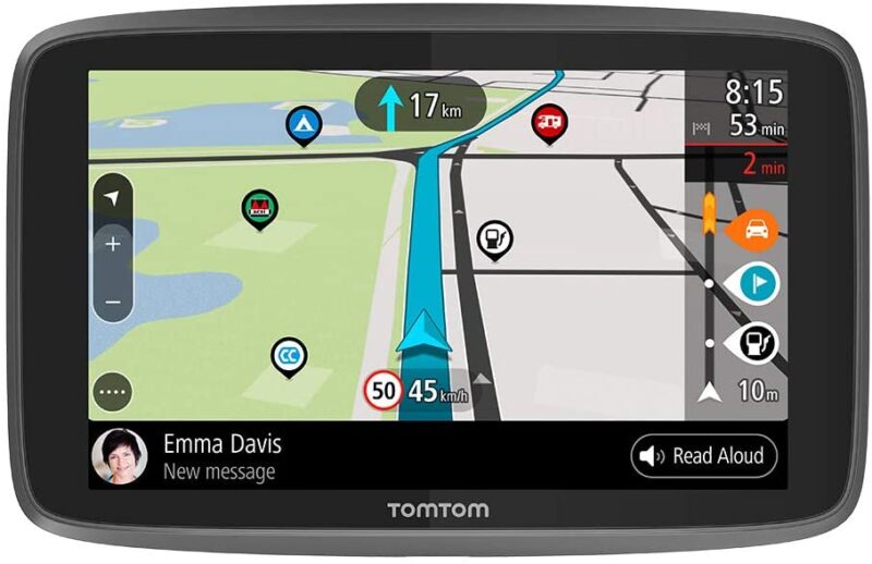 a GPS to use to save money on a road trip