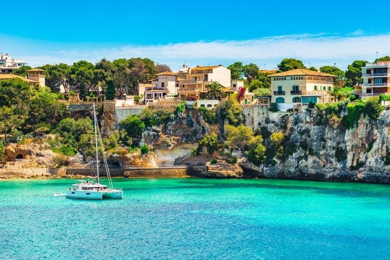 turquoise beaches of Mallorca