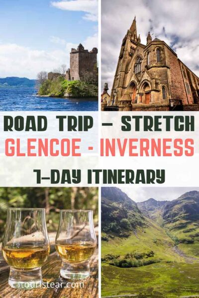 Scotland's Road Trip, Stretch from Glencoe to Inverness