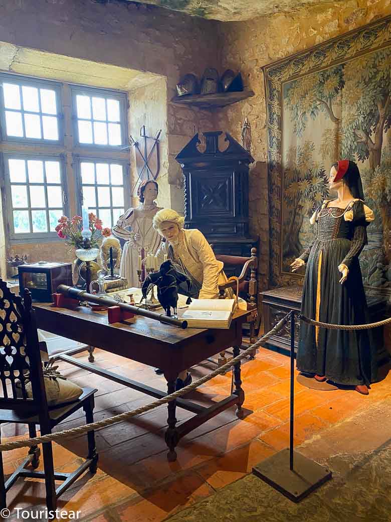 Maison forte de Reignac personajes