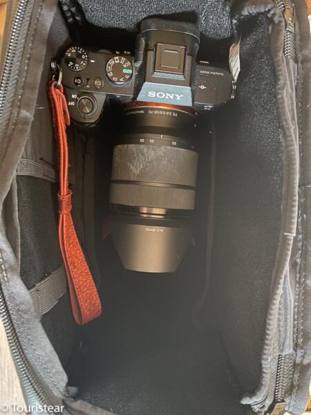 bolsa para la cámara de fotos con mi sony A7ii
