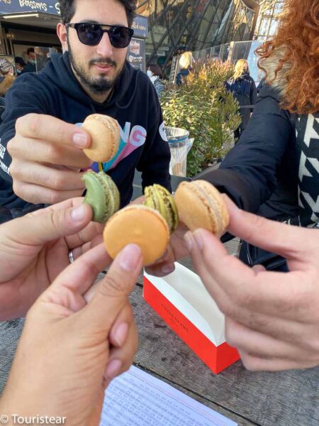 Macarons Pierre Herme at Eiffel Tower