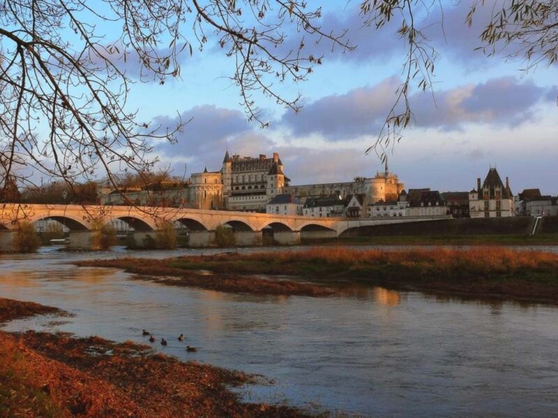 Amboise Castle and Loire River