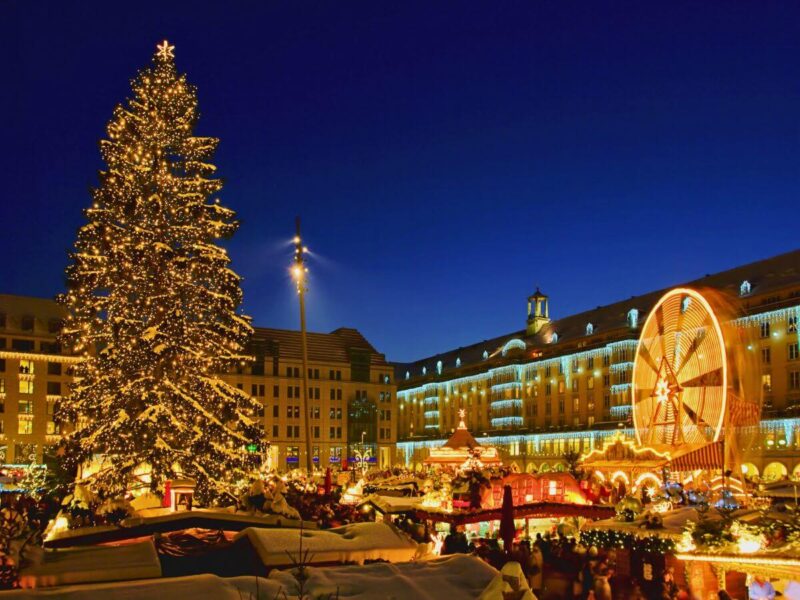 Dresden Germany Christmas Market, mercadillo navideño europa