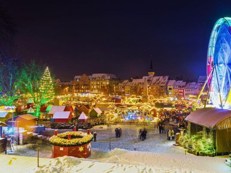 Mercadillo Navideño de Europa en Erfurt Alemania