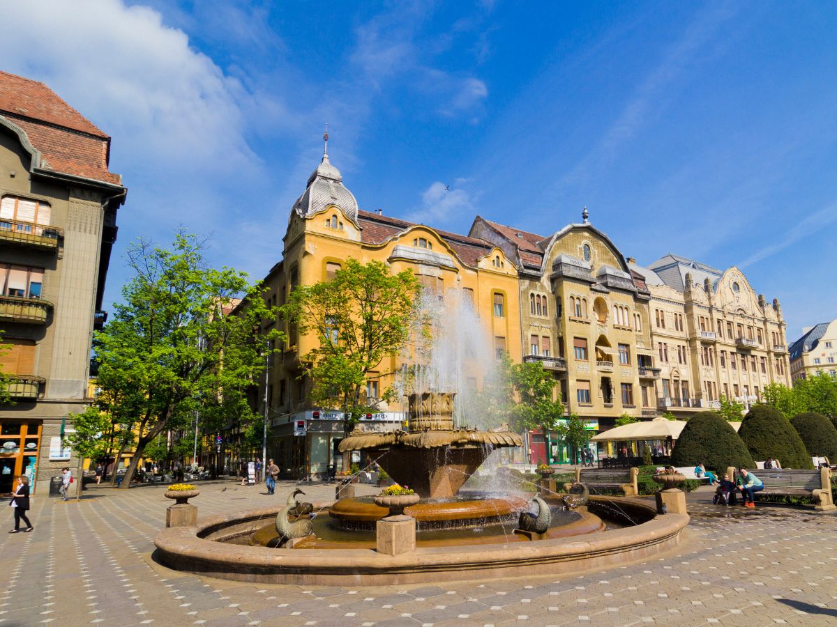 Timisoara Fish Fountain