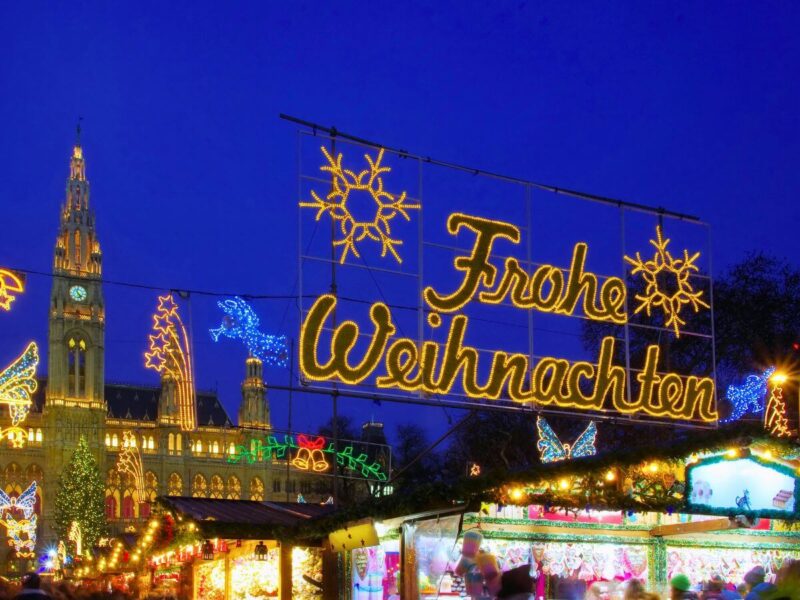 Vienna christmas market