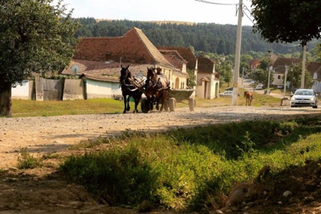La vida del pueblo en el condado de Mureș