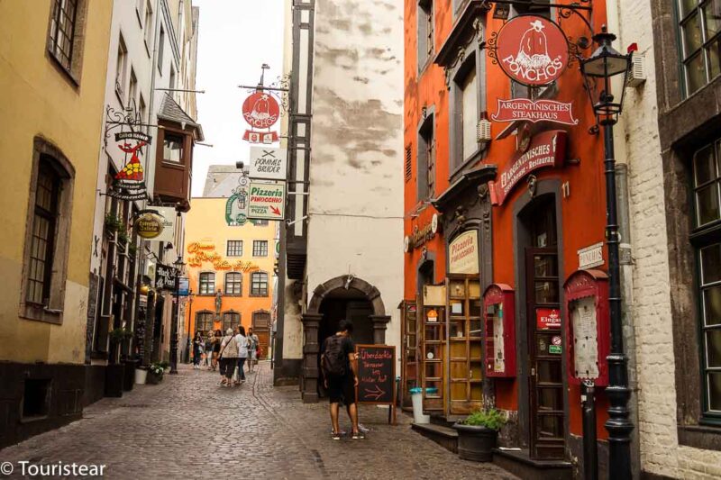 Old street in Cologne