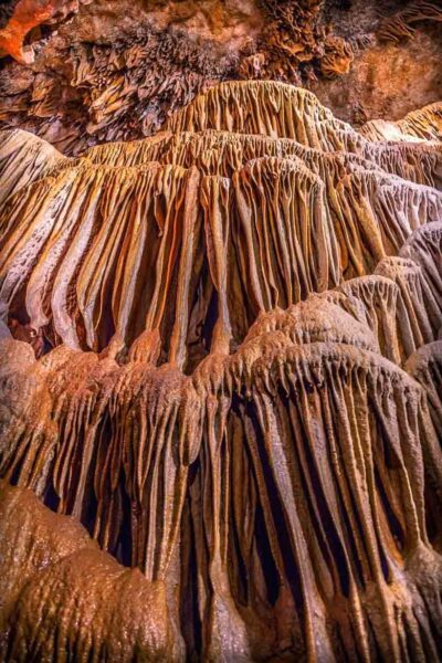 Bridal Cave Stalagmites