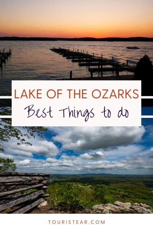 Best Things to do Lake of the Ozarks pin
