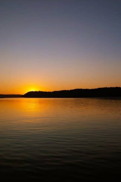 Sunset at the Lake Ozark