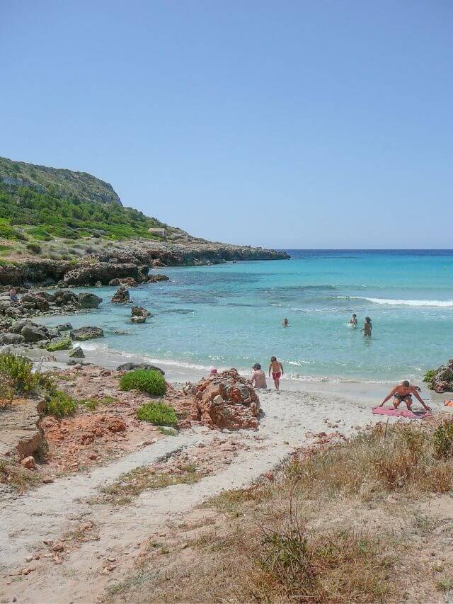 Playa de menorca