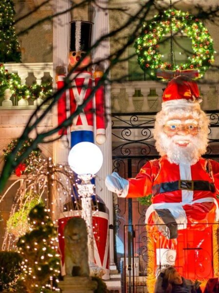 Dyker Heights at Christmas