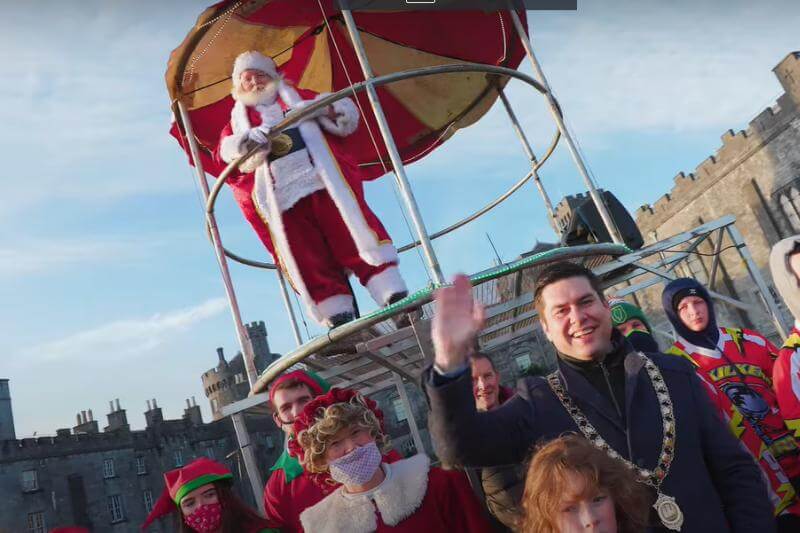 Kilkenny Christmas Markets santa