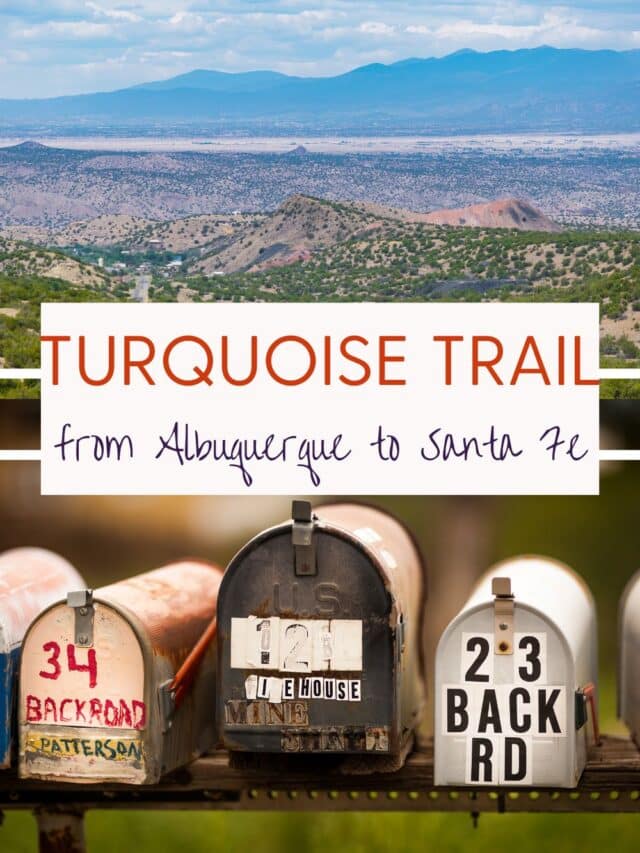 Turquoise Trail from Albuquerque to Santa Fe Road Trip