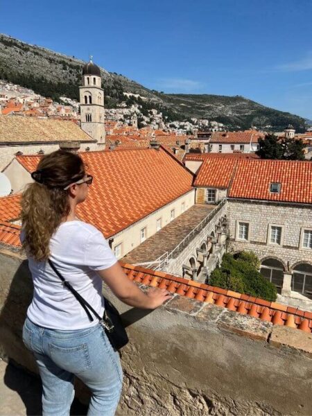 Dubrovnik Old Town from the wall