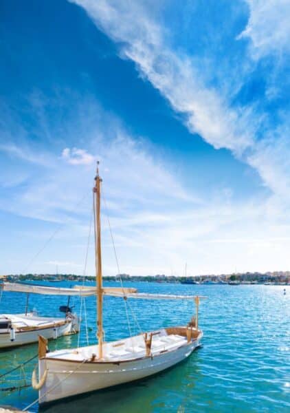 Portocolom boats in Mallorca