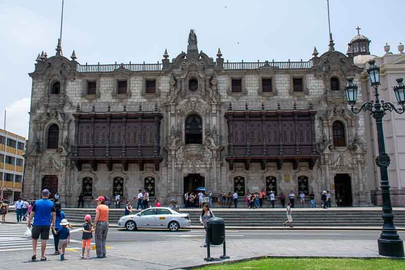 Edificio en centro histórico de Lima