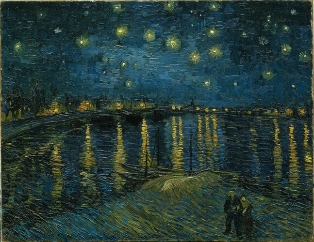 Noche estrellada de Van Gogh, Museo de Orsay Paris