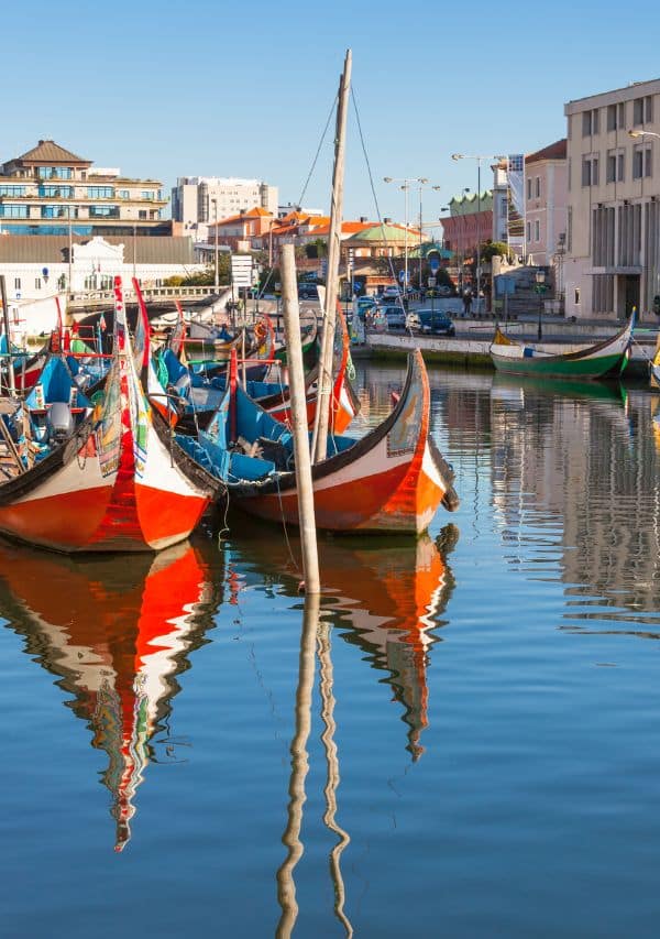 From Aveiro to Nazaré Route Across the Center of Portugal