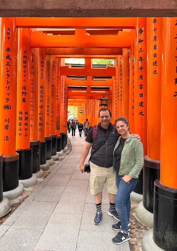Fer y Vero Santuario de Fushimi Inari