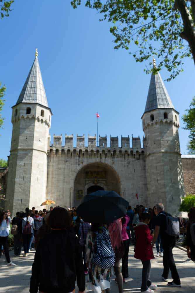 Topkapi Palace main entrance