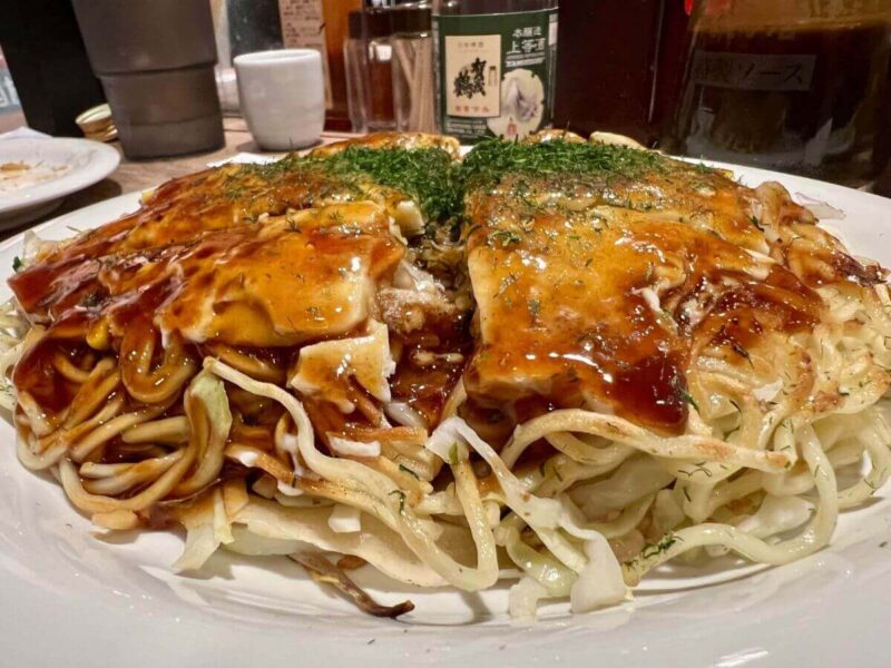 Okonomi Yaki in Hiroshima