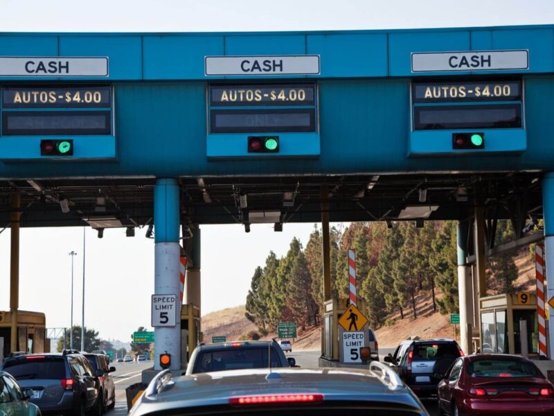 bridge toll near california payment while renting a car in the usa 