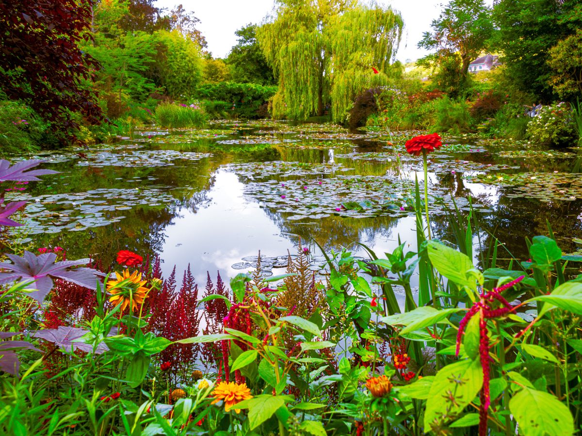 Monet's pond to visit on a day trip from Paris to Giverny