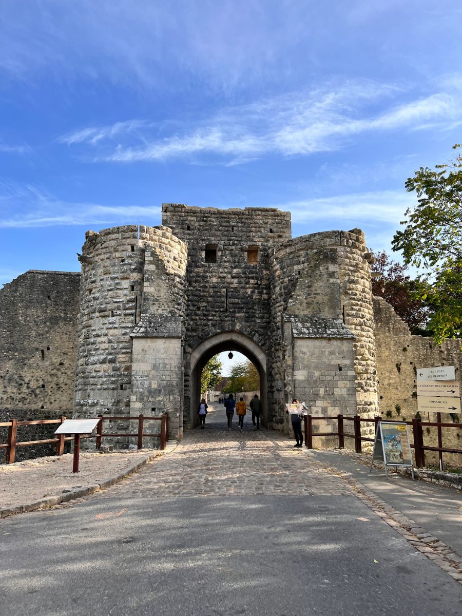 The Saint Jean Gate Provins to visit during a day trip from Paris