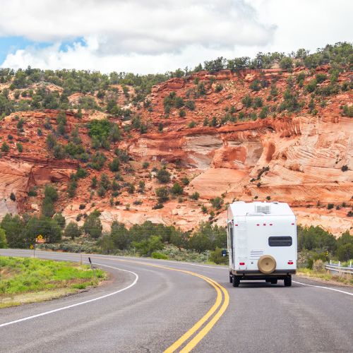 Traveling by campervan or van