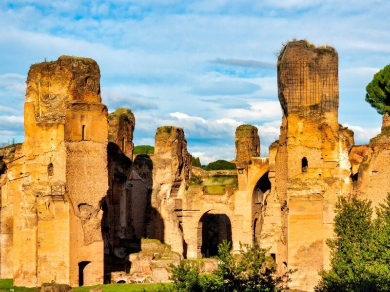The Baths of Caracalla are Open 24 hours a Day