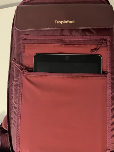 Tropicfeel TECH POUCH - Accesorio de viaje - burgundy/burdeos