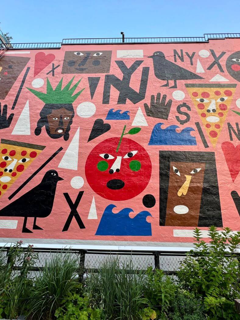 Mural del Highline